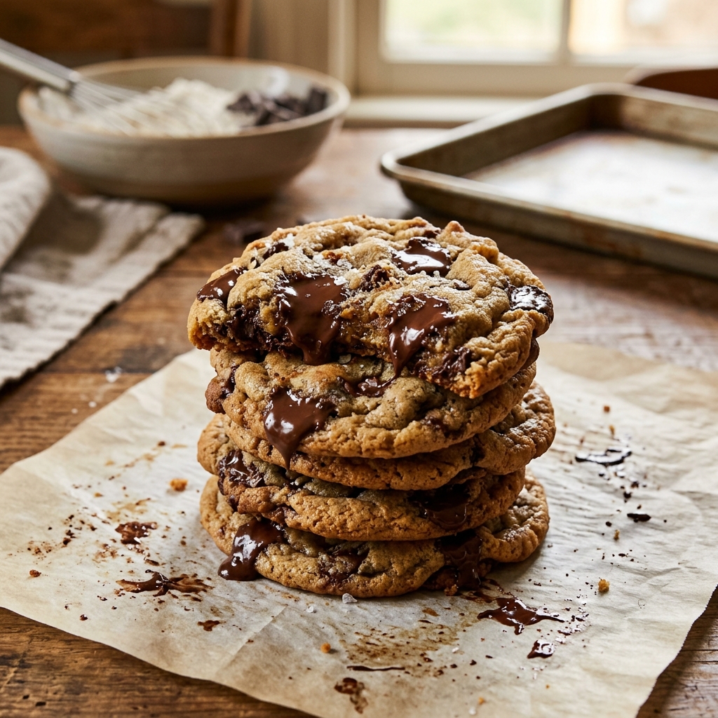Warm Chocolate Chip Cookies
